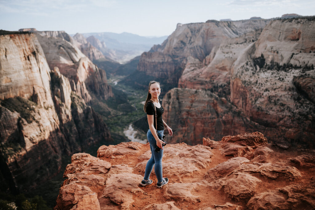 Zion Nationalpark Elopement zum Sonnenuntergang